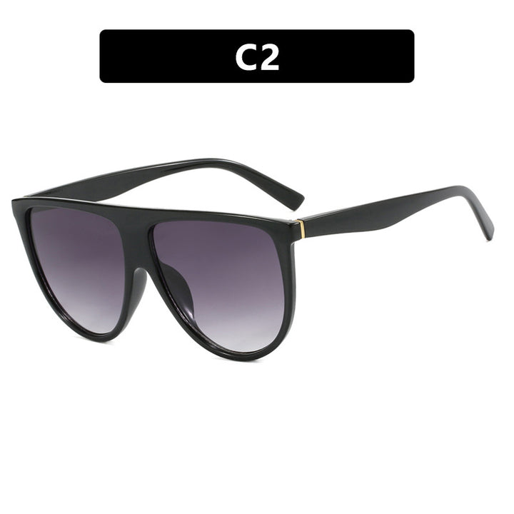 Ladies trendy oversized sunglasses with stylish transparent frame Stornfield