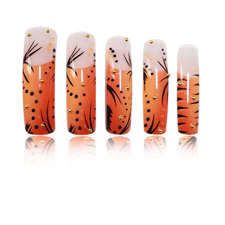 Artistic Stiletto Press-On Nail Extensions Stornfield