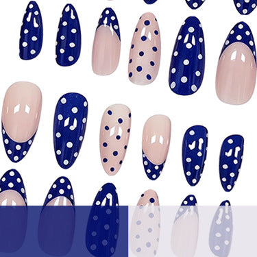 Elegant Patterned Acrylic Nail Art Enhancements Stornfield