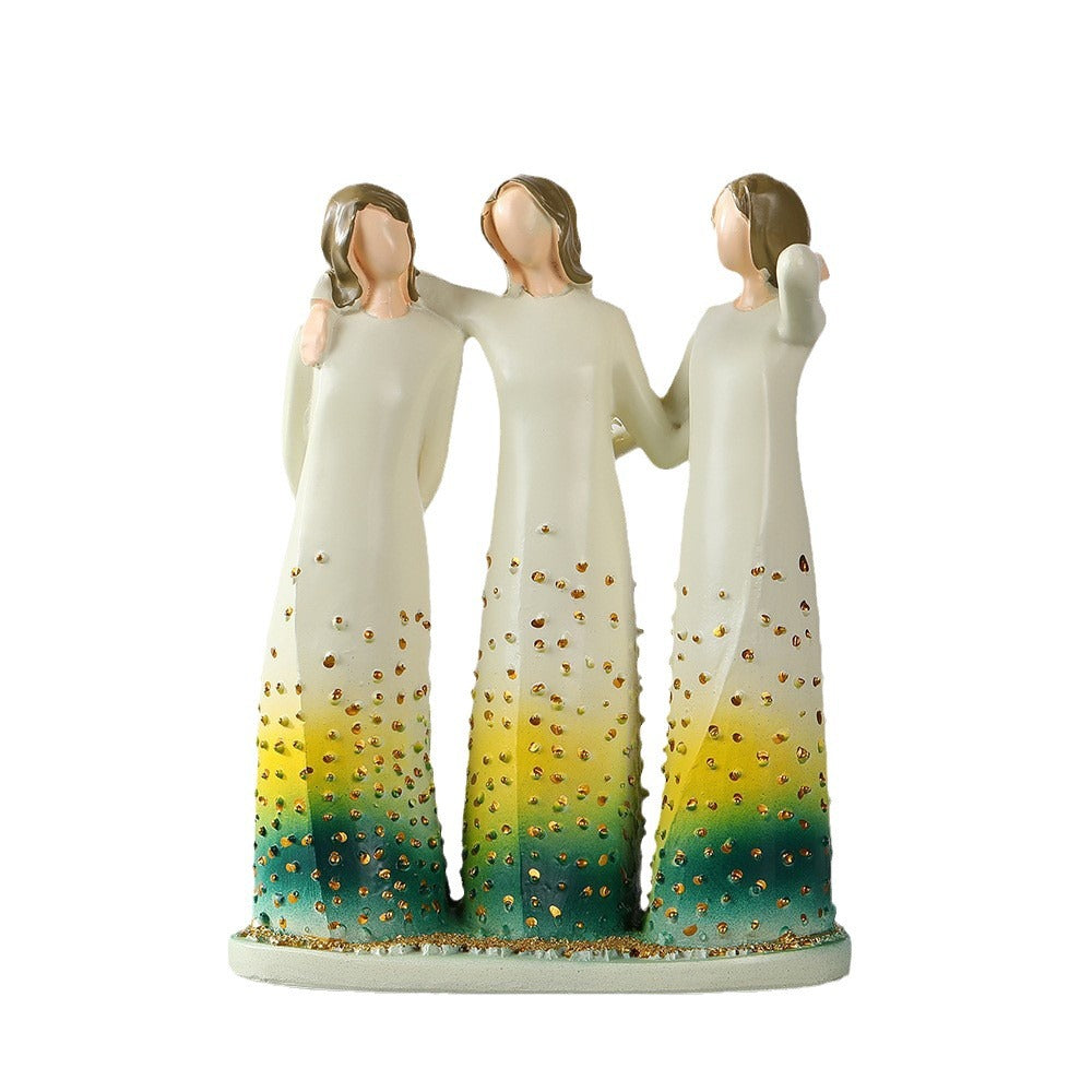 Artistic Figurine Trio Stornfield