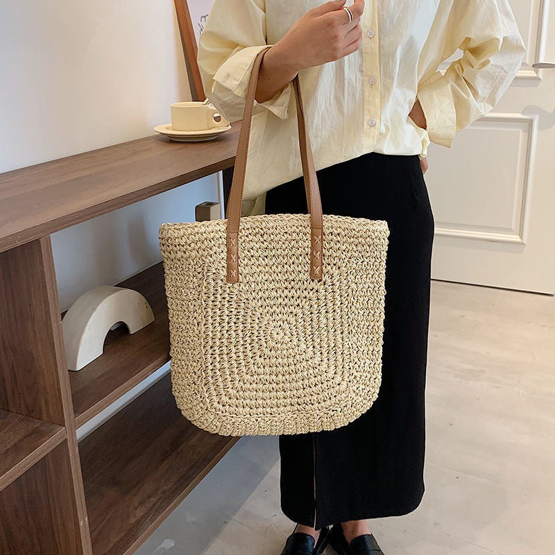 Handmade wicker tote bag Stornfield