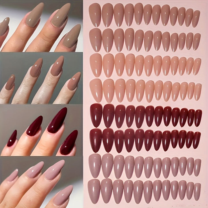 Premium Stiletto Press-On Nail Set Stornfield