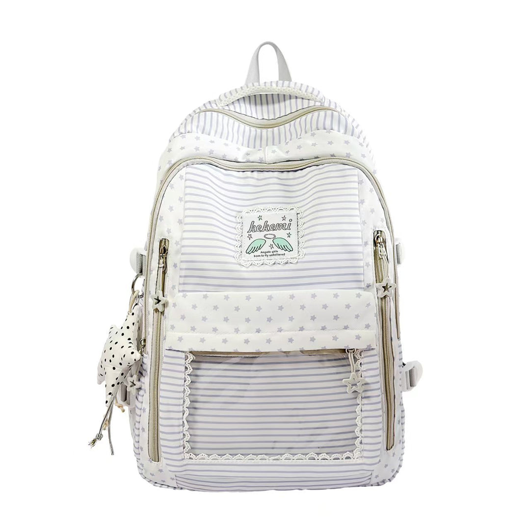 Stylish Striped Backpack Stornfield