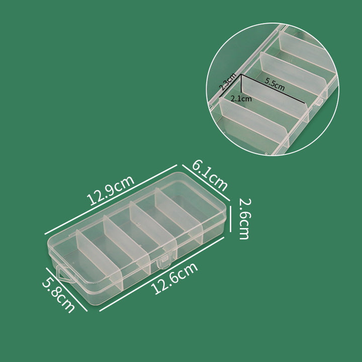 Clear Multi-Compartment Storage Case Stornfield