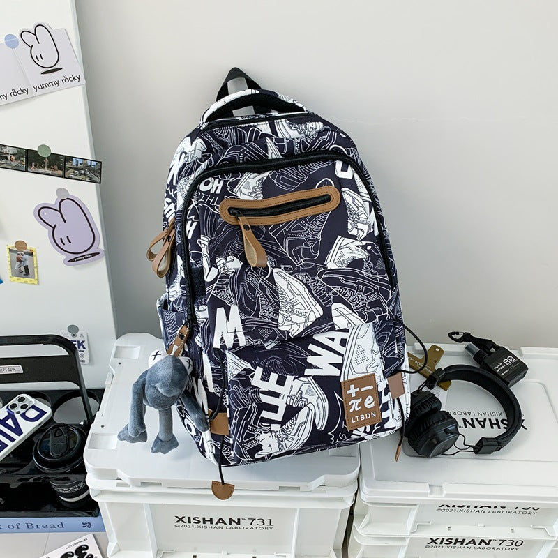 Fashionable Patterned Backpack Stornfield