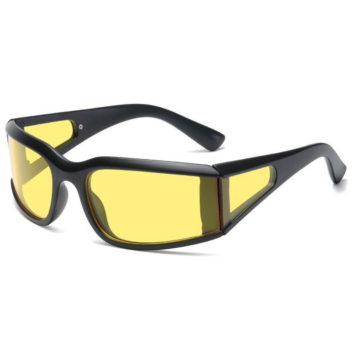 Women's sports sunglasses with particularly ergonomic design and side glare protection Stornfield
