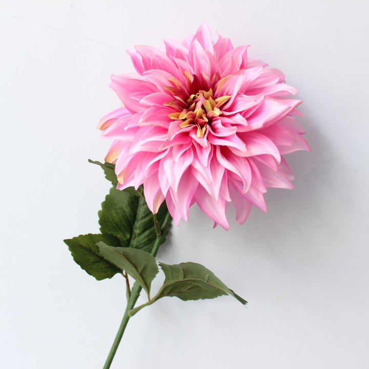 Lifelike Dahlia Floral Stem