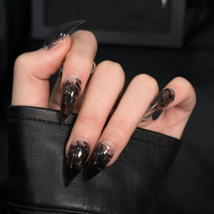 Gothic Stiletto Press-On Nail Set