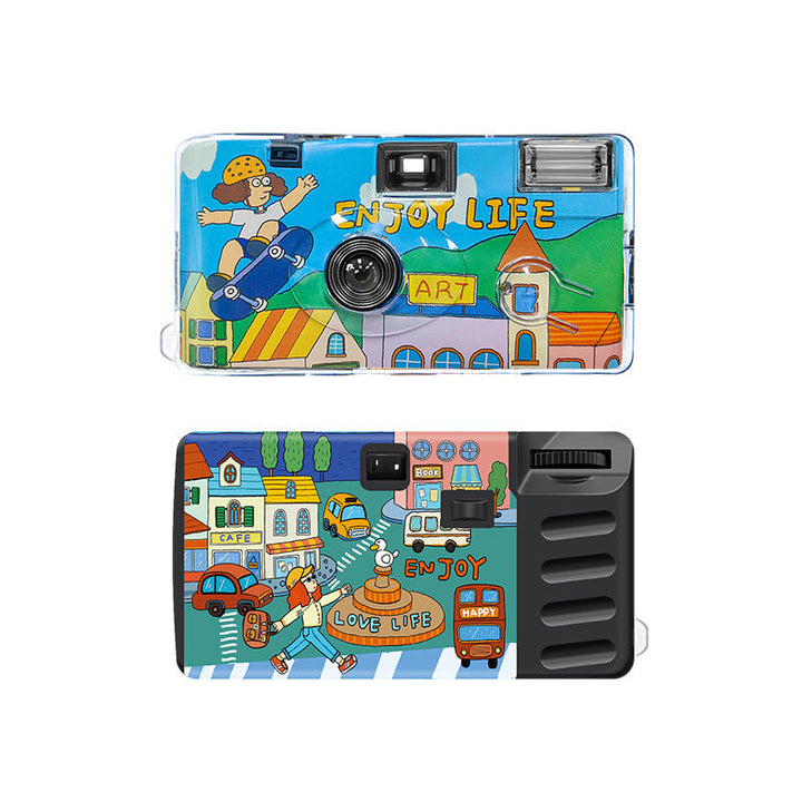 Playful Illustrated Instant Photo Camera Stornfield
