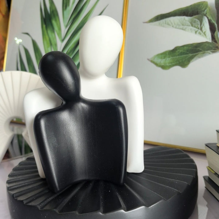 Artistic Dual Figure Decoration Stornfeild