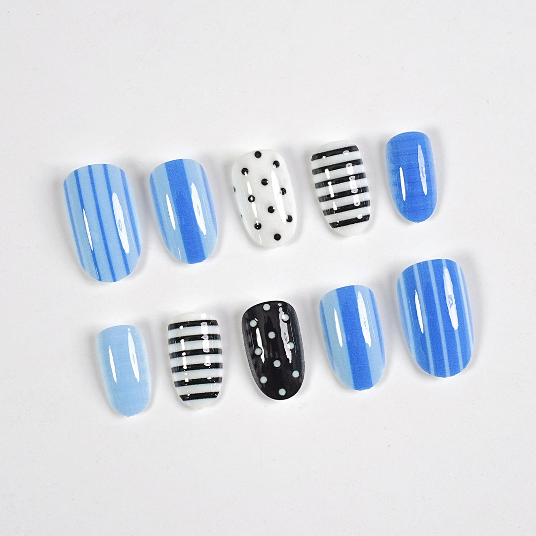 Creative Press-On Nail Art Collection