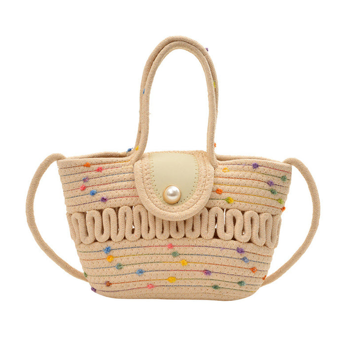WoCharming Woven Mini Tote Bag Stornfield