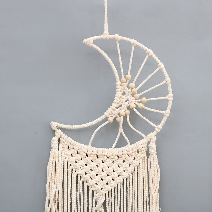 Moon-Inspired Macrame Wall Hanging Stornfield