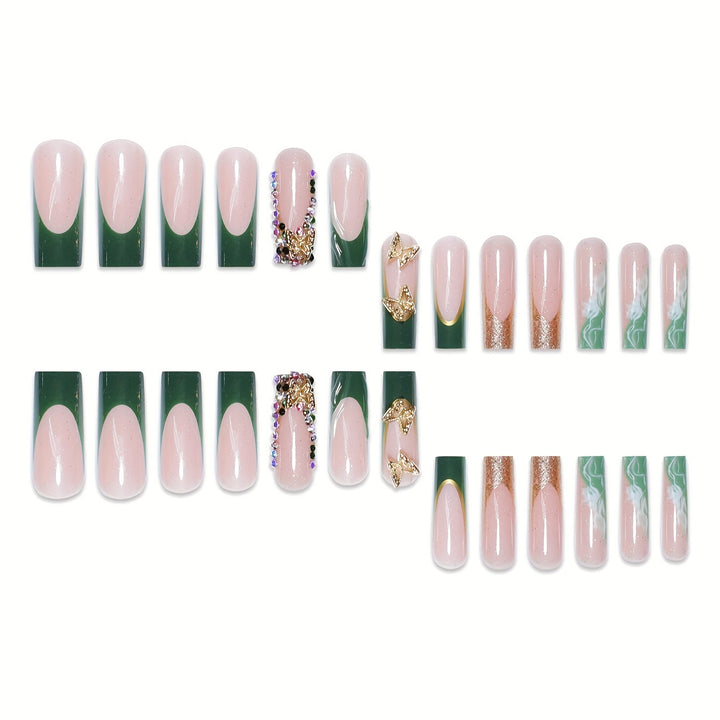 Artistic 3D Butterfly Nail Extensions Stornfield