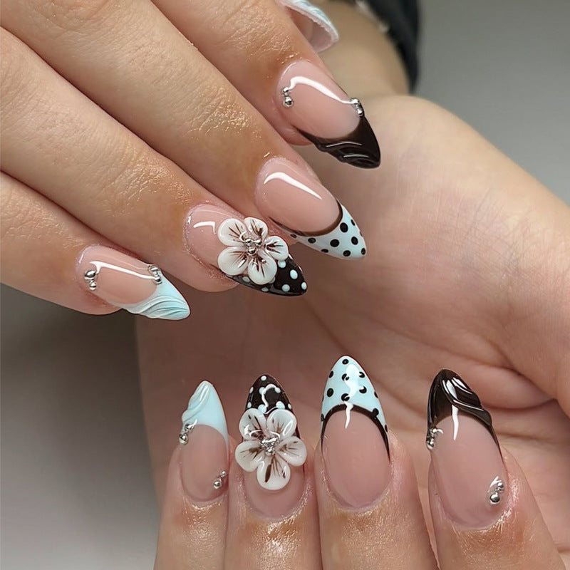 Decorative Press-On Nail Art Set Stornfield