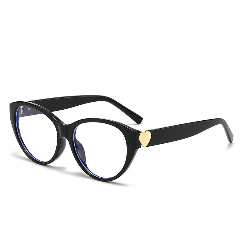Women Cat-Eye Sunglasses with Heart Design Stornfield