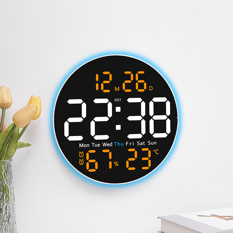 Digital LED alarm clock with hygrometer and temperature display Stornfield