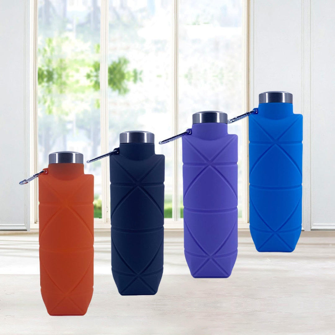 Women collapsible silicone drink bottle Stornfield