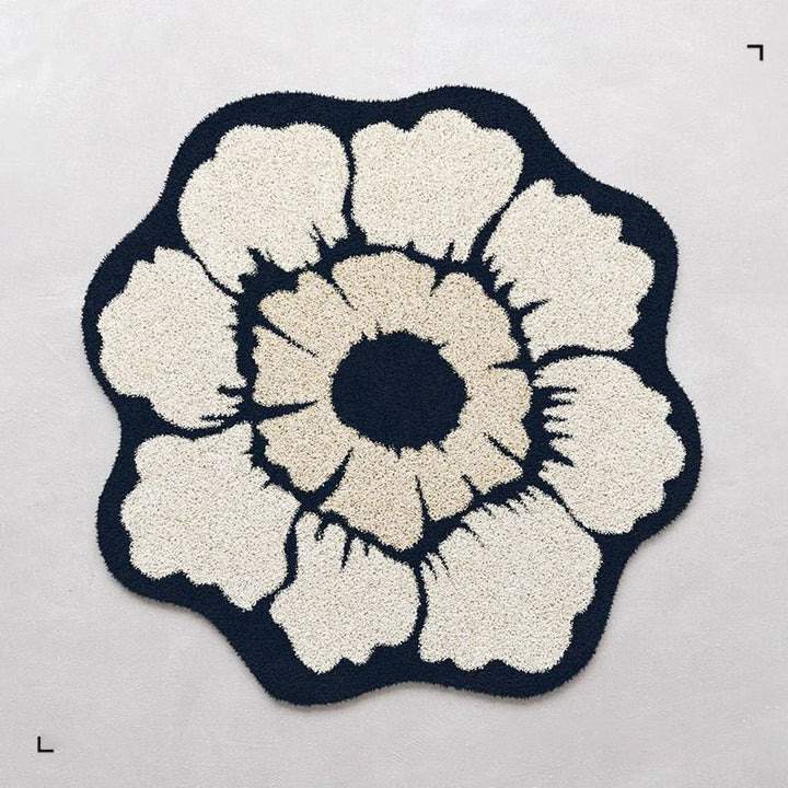 Floral Shaped Area Rug  1789754099