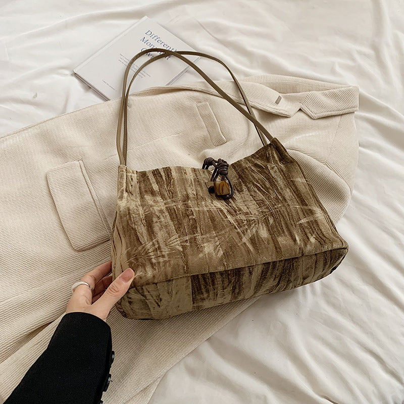 Chic Textured Handheld Tote Bag Stornfield