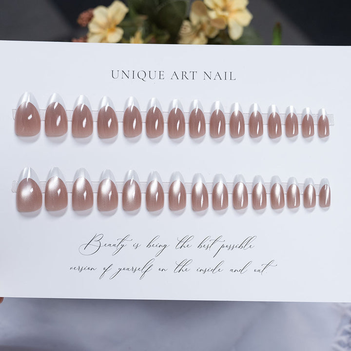 Versatile Press-On Nail Set with Unique Art Designs