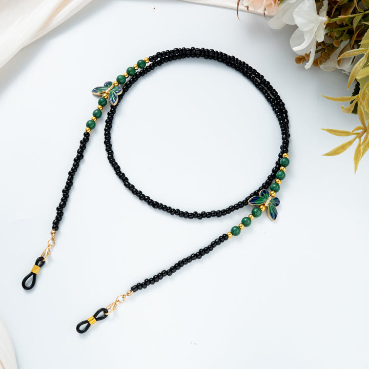 Beaded Eyewear Chain with Decorative Elements Stornfield