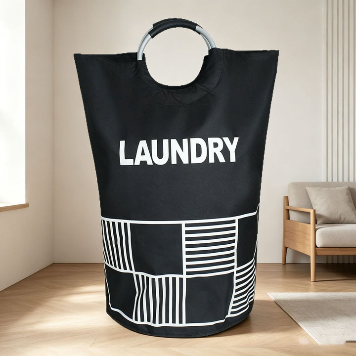 Laundry basket with ergonomic carrying handle Stornfield