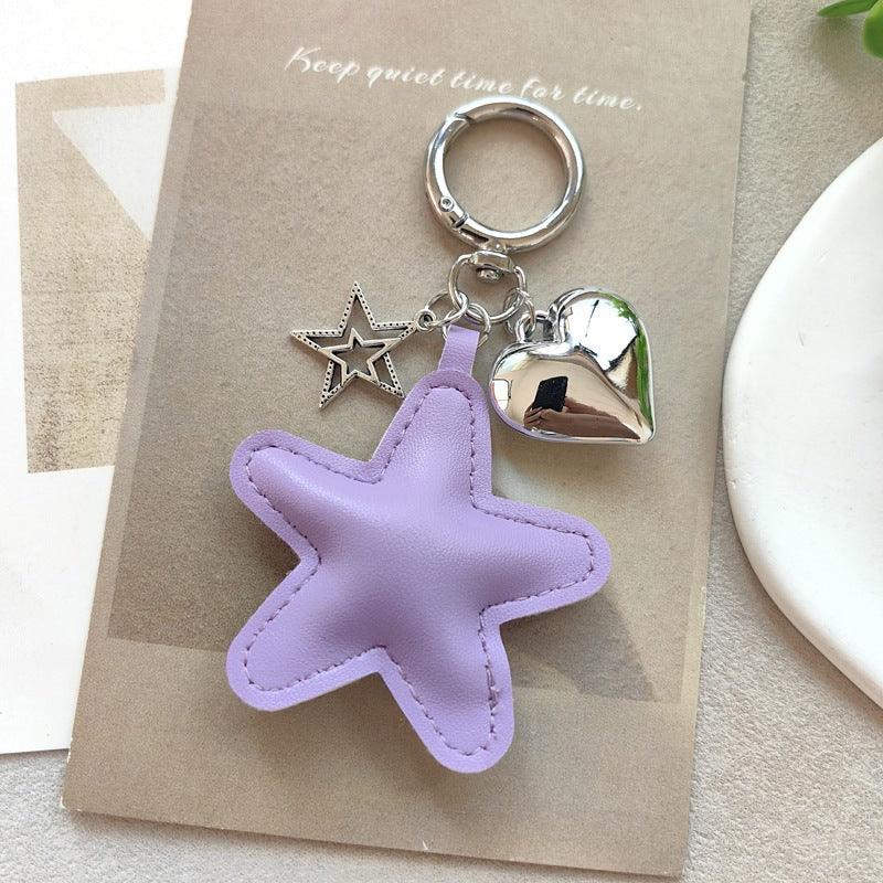 Keychain with star and heart design Stornfield