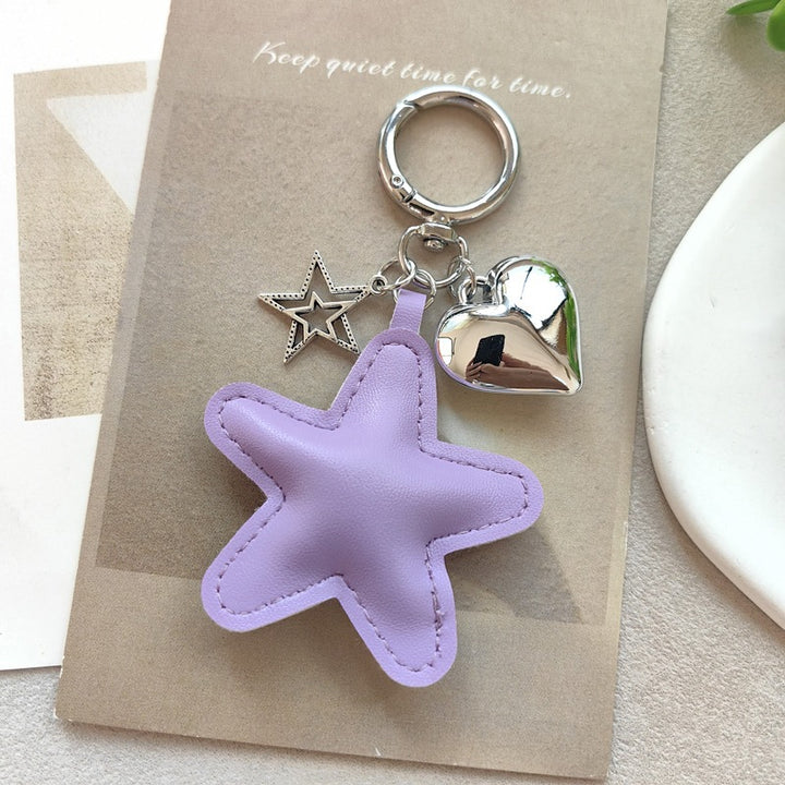 Keychain with star and heart design Stornfield