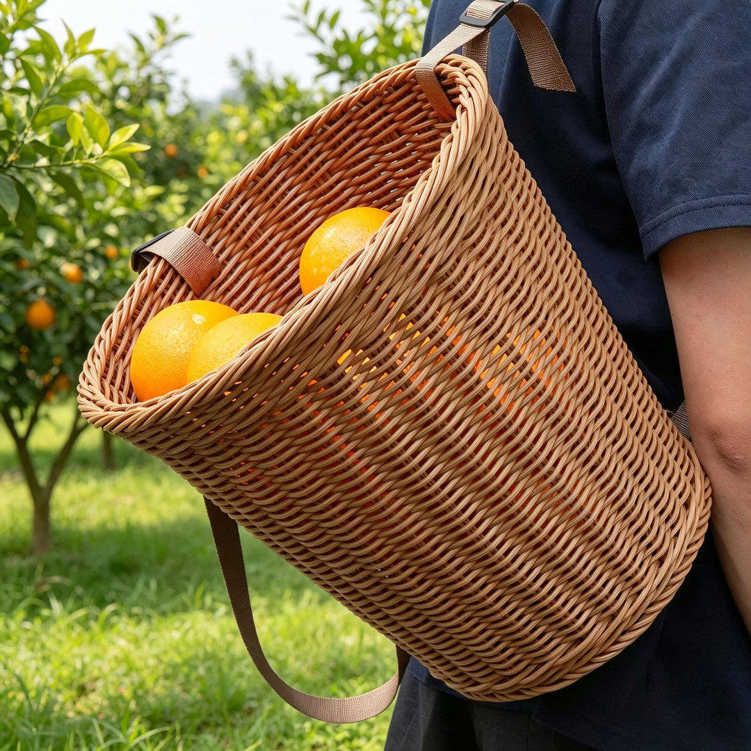 Versatile Utility Woven Grocery Basket Stornfield