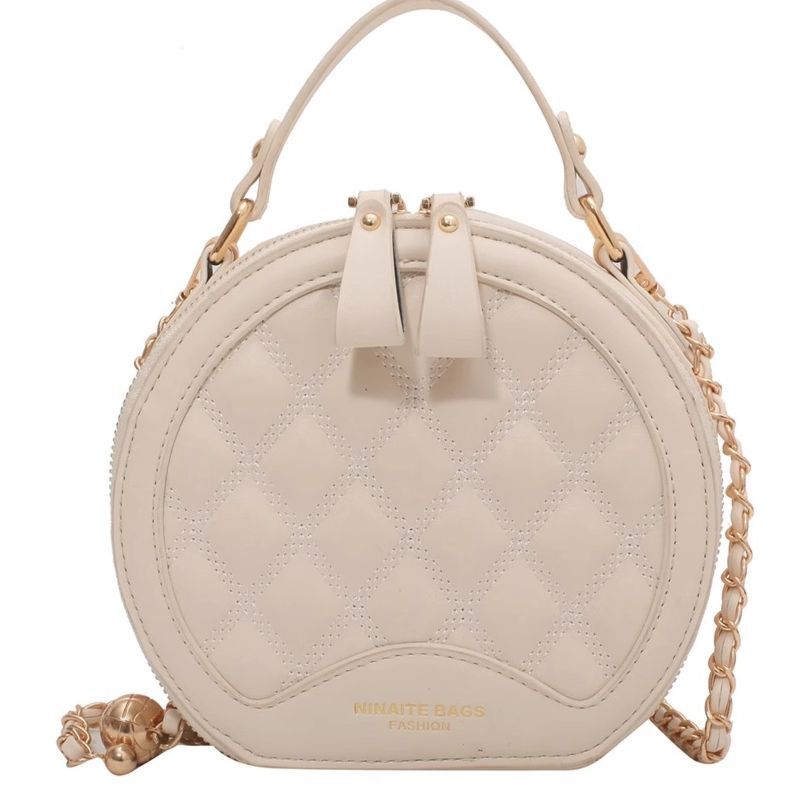 Quilted Round Crossbody Bag Stornfield