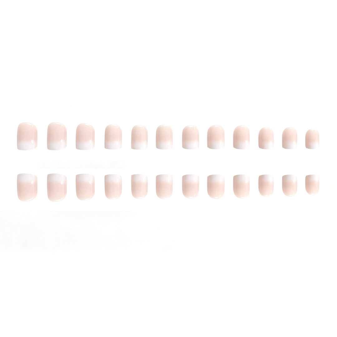 Elegant French Tip Nail Enhancements Stornfield 1789915429