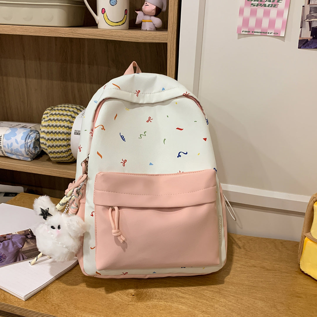 Playful Patterned Backpack Stornfield
