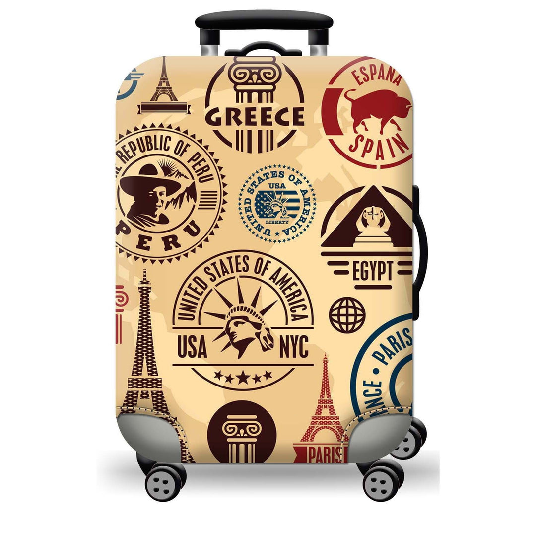 Geometric Travel Hard Shell Suitcase Stornfield