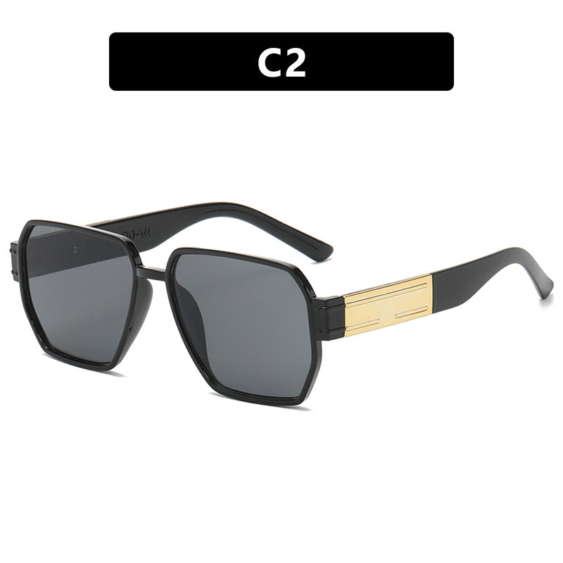 Ladies elegant sunglasses with striking geometric frame Stornfield