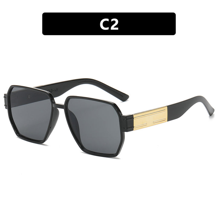 Ladies elegant sunglasses with striking geometric frame Stornfield