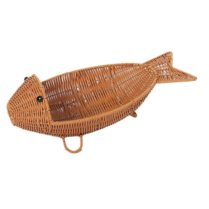 Decorative Woven Fish-Shaped Basket Stornfield