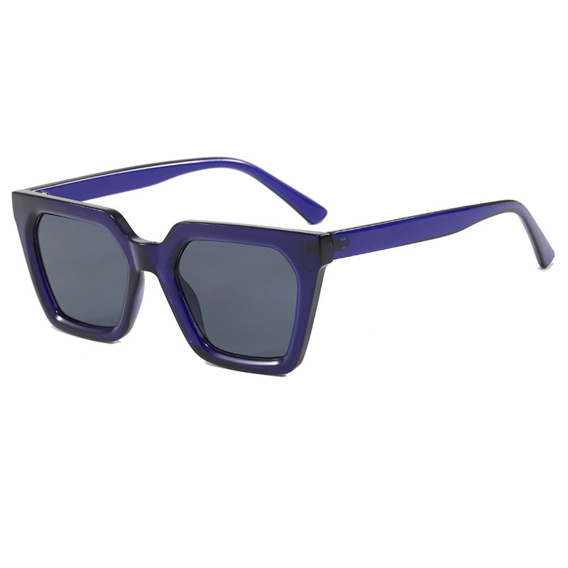 Women's modern designer sunglasses with transparent frame Stornfield