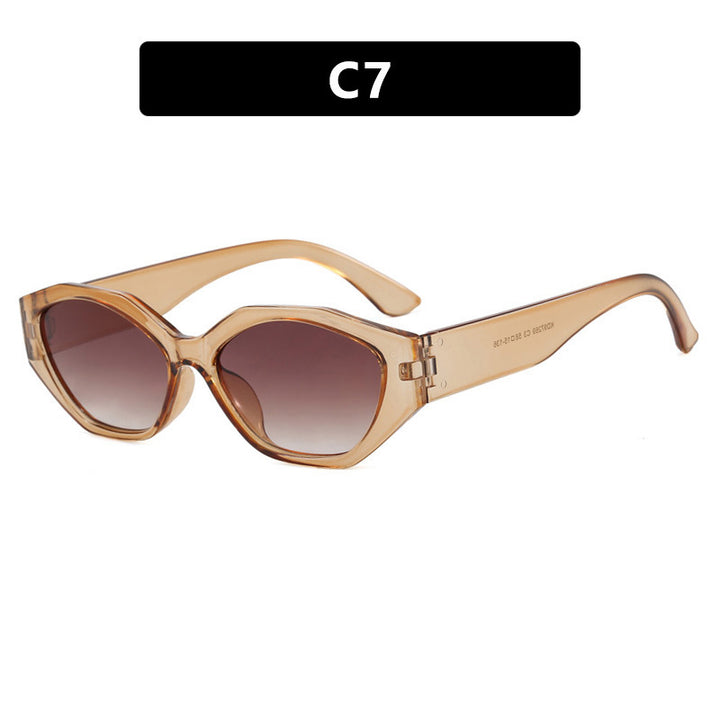 Women's stylish sunglasses in modern geometric design with protective UV filter Stornfield