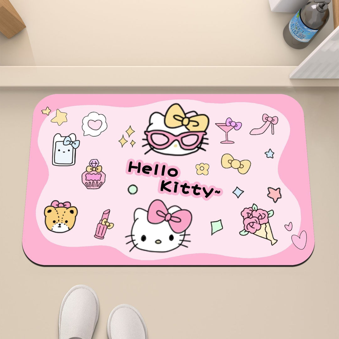 Cute Cartoon Character Bath Mat