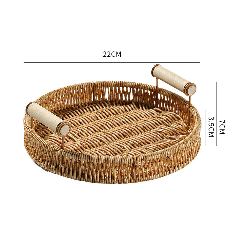 Handcrafted Wicker Storage Basket Stornfield