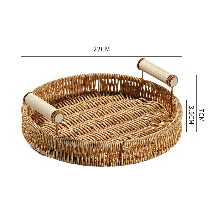 Handcrafted Wicker Storage Basket Stornfield