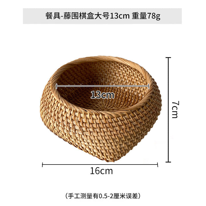 Ladies basket made of woven rattan Stornfield