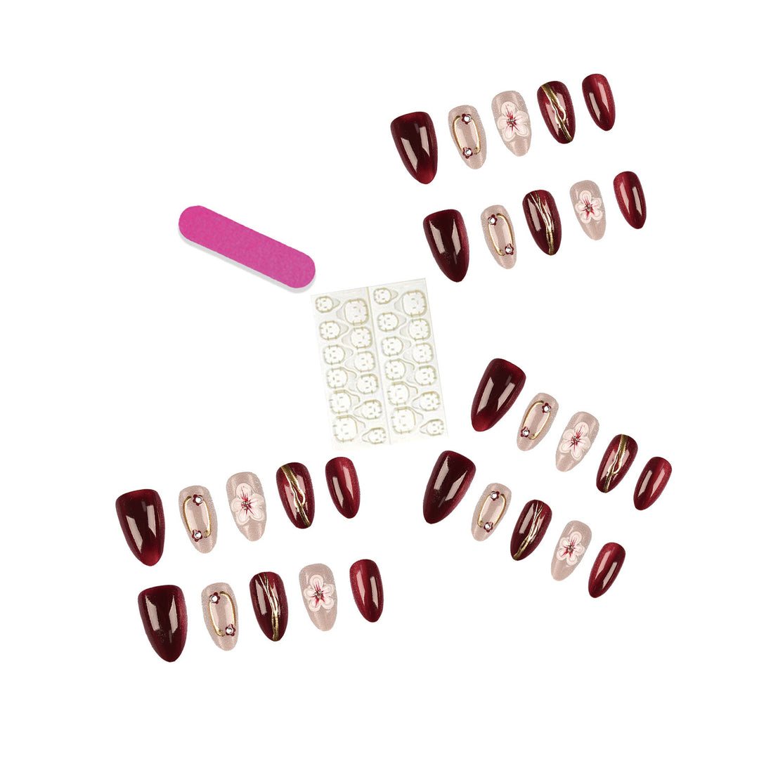 Premium Decorative Press-On Nail Tips