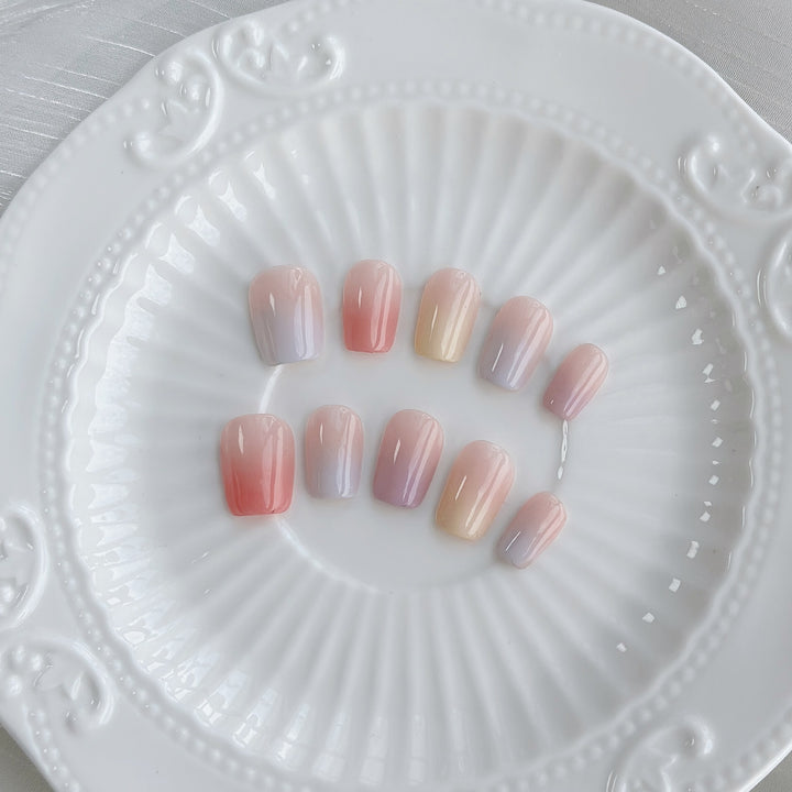Ombre Press-On Nails Set