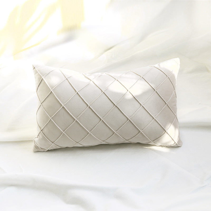 Women's cushion cover in modern diamond design Stornfield