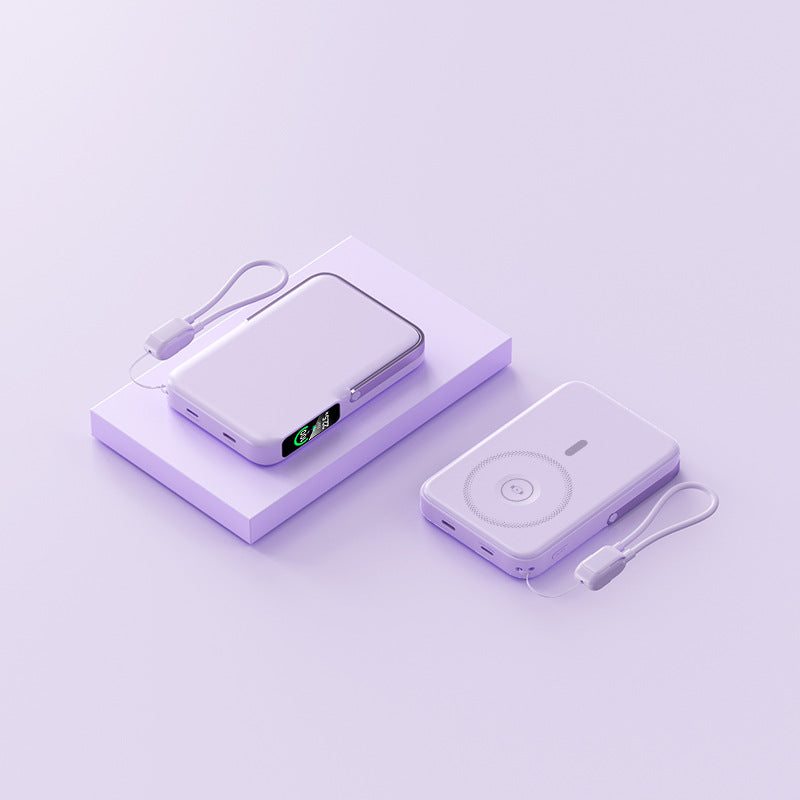 Ultrasonic lightweight power bank with integrated LED display and fast charging function Stornfield