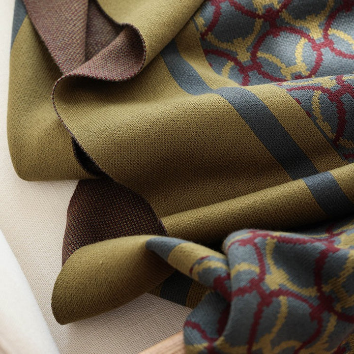 Decorative Patterned Throw Blanket