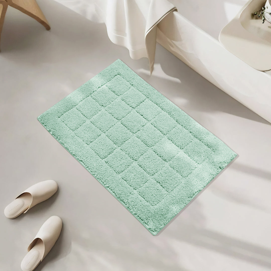 Soft Textured Bath Mat for Bathroom