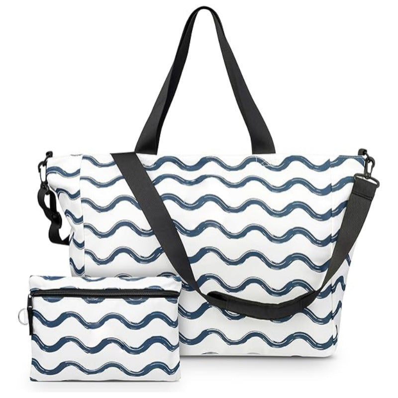 Trendy Sports Bag with Separate Cosmetic Pouch Stornfield